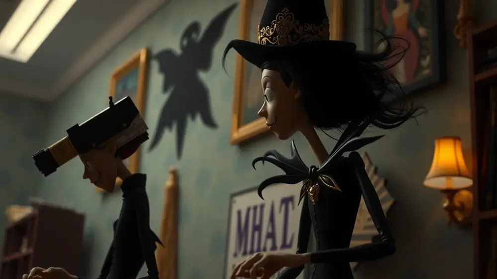 Como a série Wandinha se conecta ao universo de Tim Burton
